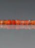 3mm Salmon Agate Cube Beads – Faceted Cube Micro Gemstone - 20 pcs
