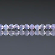 3mm Scorolite Beads Lavender Quartz Strand 7