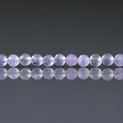 3mm Scorolite Beads – Faceted Round Micro Gemstone 7" Strand