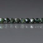 3mm Seraphinite Beads – Faceted Round Micro Gemstone 15" Strand