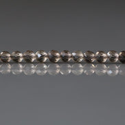 3mm AAA Smoky Quartz Micro Faceted Beads Genuine Beads 15