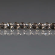 3mm AAA Smoky Quartz Micro Faceted Beads Genuine Beads 15