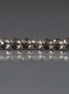 3mm Smoky Quartz Beads - Faceted Round Micro Gemstone 15" Strand