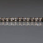 3mm Smoky Quartz Beads - Faceted Round Micro Gemstone 15" Strand