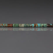 3mm Sonora Elys Turquoise Tube Beads 4” Natural Mexican Turquoise Genuine Gemstone Beads for Jewelry Making Beading Craft Gift Beads