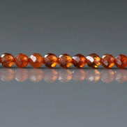 3mm AAA Spessartine Garnet Beads Faceted Beads 15