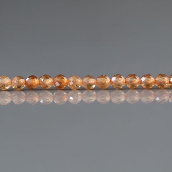 3mm AAA Rare Light Spessartine Garnet Beads Faceted Beads 7" Natural Orange Garnet Gemstone Beads Beading Crafter Gift