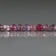 3mm Rare Sri Lanka Ruby Faceted Beads 14 PCs Genuine Small Beads Gemstone Beads for Jewelry Making July Birthstone September