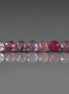 3mm Sri Lanka Ruby Beads – Faceted Round Micro Gemstone - 14 pcs