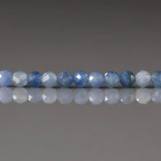 3mm Sri Lanka Sapphire Beads Faceted 16 PCs Medium Blue Sapphire Genuine Gemstone Beads Jewelry Making Craft Gift September Birthstone