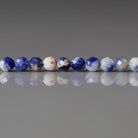 3mm Sunset Sodalite Beads ‚Äì Faceted Round Micro Gemstone 15" Strand