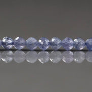 3mm Tanzanite Beads Micro Faceted Beads 15