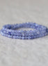 3mm Tanzanite Beads – Faceted Round Micro Gemstone 15" Strand