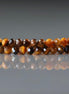 3mm Tiger's Eye Beads - Faceted Round Micro Gemstone 15" Strand