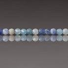3mm Trolleite Beads ‚Äì Faceted Round Micro Gemstone 15" Strand