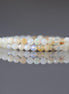 3mm Yellow Opal Beads ‚Äì Smooth Round Micro Gemstone 15" Strand