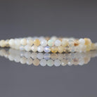 3mm Yellow Opal Beads ‚Äì Smooth Round Micro Gemstone 15" Strand