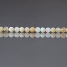 3mm Yellow Opal Beads ‚Äì Smooth Round Micro Gemstone 15" Strand