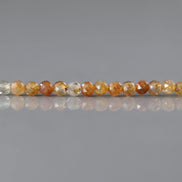 3mm Yellow Sapphire Micro Faceted Beads Genuine Small Beads 15
