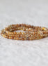 3mm Yellow Sapphire Micro Faceted Beads Genuine Small Beads 15" September Birthstone Beads Gemstone Beads for Jewelry Making