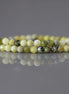 3mm Yellow Serpentine (Lizardite) Beads ‚Äì Faceted Round Micro Gemstone 15" Strand