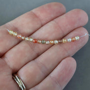 3mm Natural Zircon Faceted Beads Genuine AAA Zircon 2