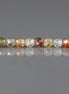 3mm Zircon Beads – Faceted Round Micro Gemstone 2" Strand