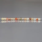3mm Zircon Beads – Faceted Round Micro Gemstone 2" Strand