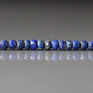 4mm 4.5mm Lapis Lazuli Rondel Beads 12