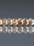 4.5mm AAA Citrine Beads - Faceted Rondelle Natural Gemstone 15" Strand