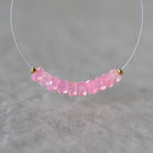 4.5mm AAA Pink Ethiopian Opal Beads Faceted Rondelle Natural Welo Opal Gemstones For DIY Jewelry Making