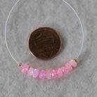 4.5mm AAA Pink Ethiopian Opal Beads Faceted Rondelle Natural Welo Opal Gemstones For DIY Jewelry Making