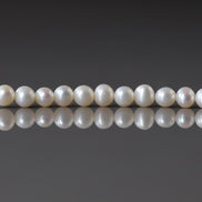 4.5mm AAAAA Freshwater Pearl Beads Potato Pearls White Baroque 12 Beads Beading Crafter Gift June Birthstone DIY Jewelry