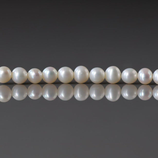 4.5mm AAAAA Freshwater Pearl Beads Potato Pearls White Baroque 12 Beads Beading Crafter Gift June Birthstone DIY Jewelry
