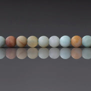 4.5mm Amazonite Beads Matte Smooth Beads 15