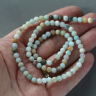 4.5mm Amazonite Beads ‚Äì Smooth Round Natural Gemstone 15" Strand