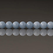 4.5mm Angelite Beads ‚Äì Smooth Round Natural Gemstone 15