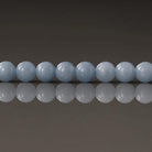 4.5mm Angelite Beads ‚Äì Smooth Round Natural Gemstone 15" Strand