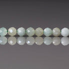 4.5mm Burma Jade Beads ‚Äì Faceted Round Natural Gemstone 15" Strand