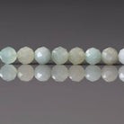 4.5mm Burma Jade Beads ‚Äì Faceted Round Natural Gemstone 15" Strand