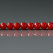 4.5mm Coral Beads ‚Äì Smooth Round Natural Gemstone