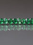4-5mm Green Aventurine Beads - Faceted Rondelle Natural Gemstone 6.5" Strand