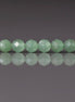 4.5mm Green Aventurine Beads ‚Äì Faceted Round Natural Gemstone 15" Strand