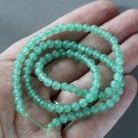 4.5mm Green Aventurine Beads ‚Äì Smooth Round Natural Gemstone 15" Strand