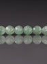 4–5mm Green Kyanite Beads – Faceted Round Natural Gemstone - 2" Strand