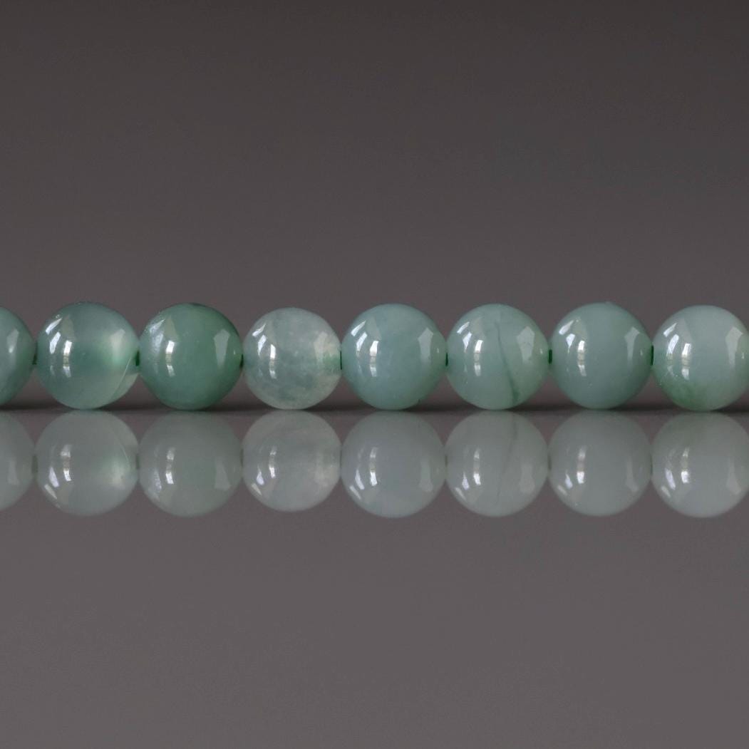 4.5mm Natural AAA Jade Beads 15" Guatemala Jadeite Genuine Gemstone Beads Natural Burma Jade Dark Green Jewelry Making Beading Craft Gift