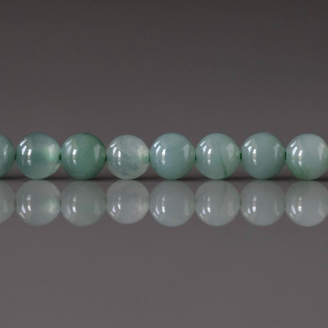 4.5mm Natural AAA Jade Beads 15" Guatemala Jadeite Genuine Gemstone Beads Natural Burma Jade Dark Green Jewelry Making Beading Craft Gift