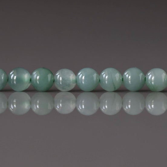 4.5mm Natural AAA Jade Beads 15" Guatemala Jadeite Genuine Gemstone Beads Natural Burma Jade Dark Green Jewelry Making Beading Craft Gift