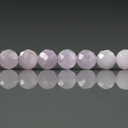 4.5mm Kunzite Beads ‚Äì Faceted Round Natural Gemstone 15