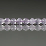 4.5mm AAA Lilac Amethyst Beads Smooth 15